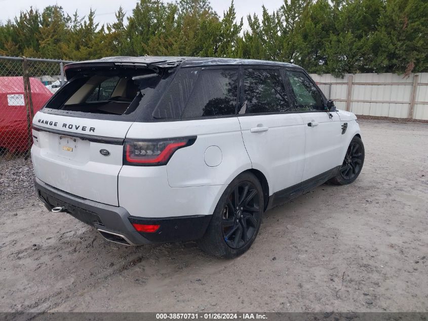 2020 Land Rover Range Rover Sport Hse Mhev VIN: SALWR2SU0LA746516 Lot: 38570731