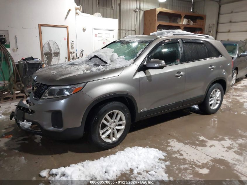 2015 Kia Sorento Lx V6 VIN: 5XYKTDA74FG650083 Lot: 38570855