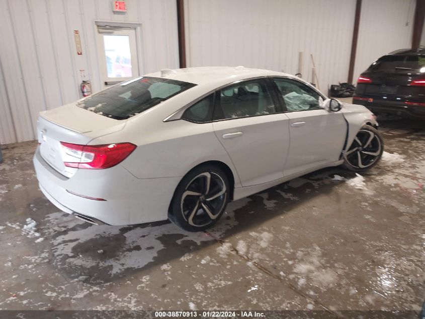 2020 Honda Accord Sport VIN: 1HGCV1F37LA056765 Lot: 38570913