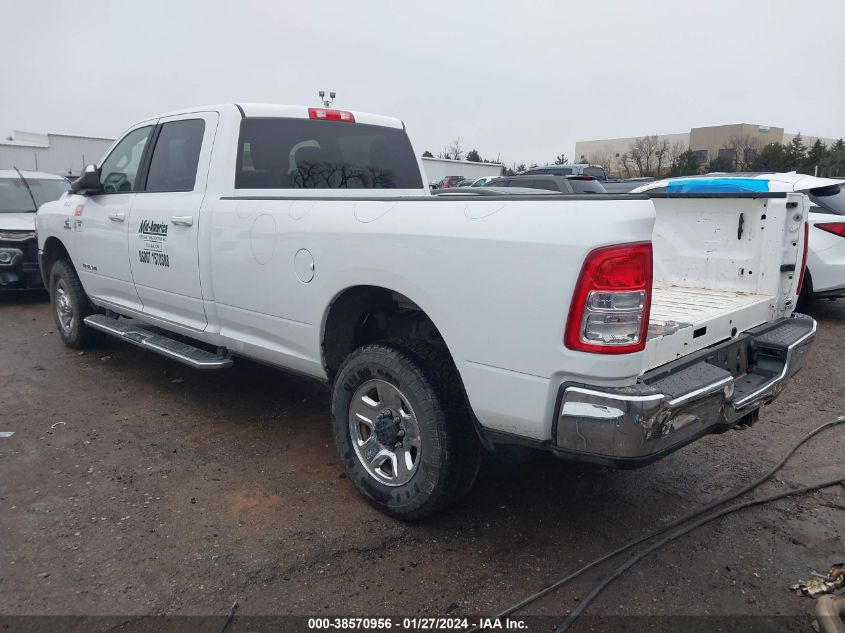 2022 Ram 2500 Big Horn 4X4 8' Box VIN: 3C6UR5JL1NG248331 Lot: 38570956