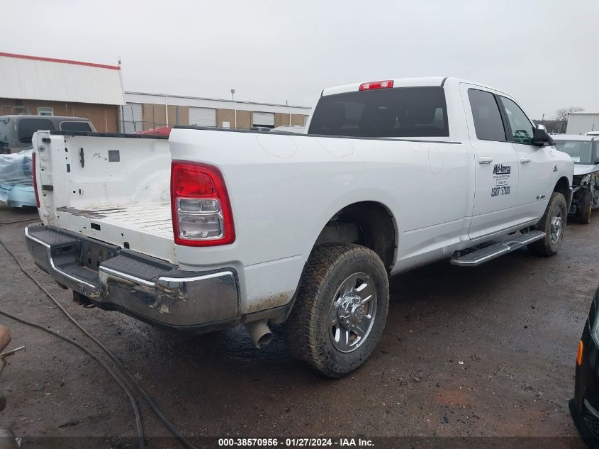 2022 Ram 2500 Big Horn 4X4 8' Box VIN: 3C6UR5JL1NG248331 Lot: 38570956