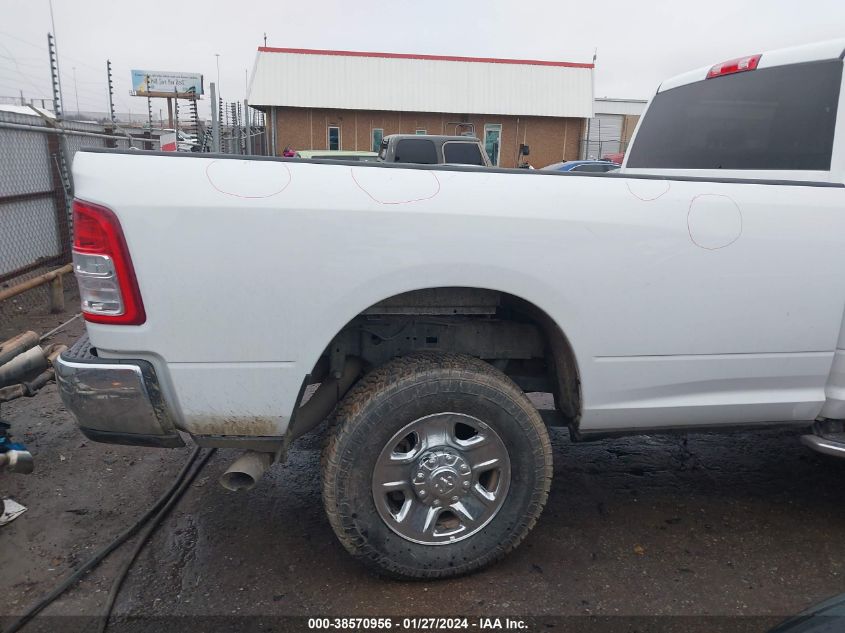 2022 Ram 2500 Big Horn 4X4 8' Box VIN: 3C6UR5JL1NG248331 Lot: 38570956