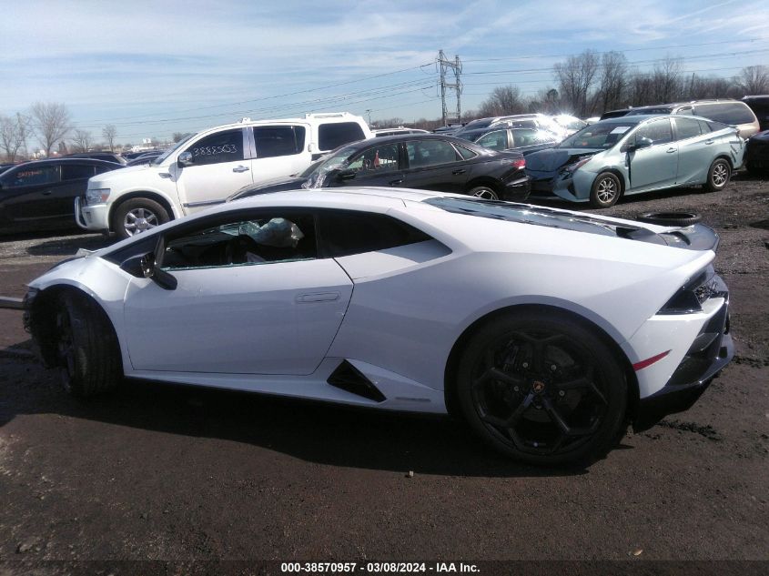 2020 Lamborghini Huracan Evo VIN: ZHWUF4ZF1LLA12721 Lot: 38570957