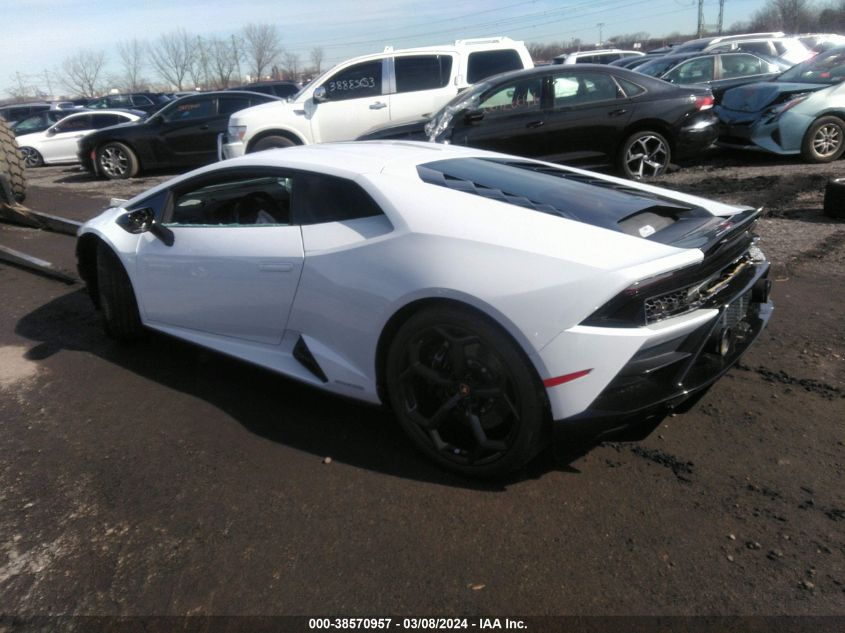 2020 Lamborghini Huracan Evo VIN: ZHWUF4ZF1LLA12721 Lot: 38570957