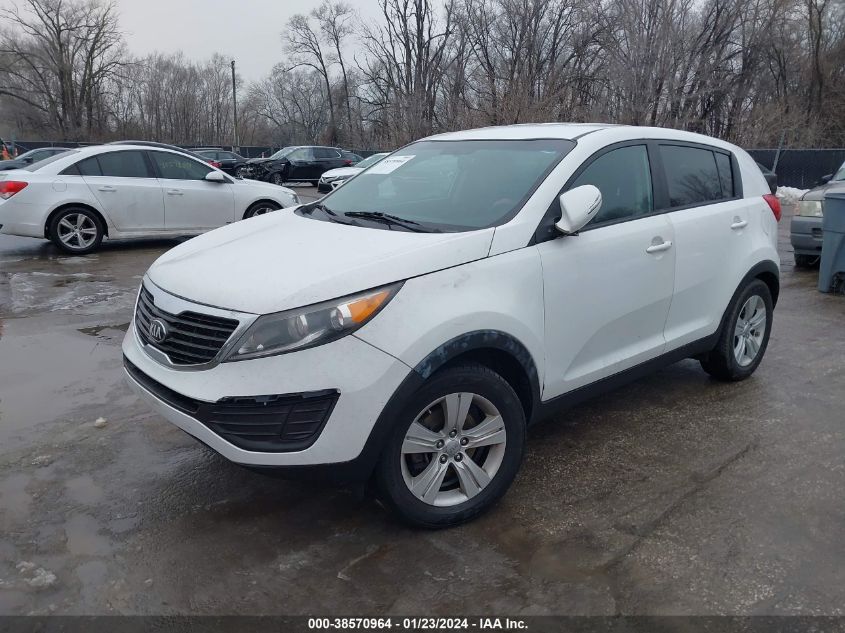 2013 Kia Sportage Lx VIN: KNDPB3A26D7465955 Lot: 38570964