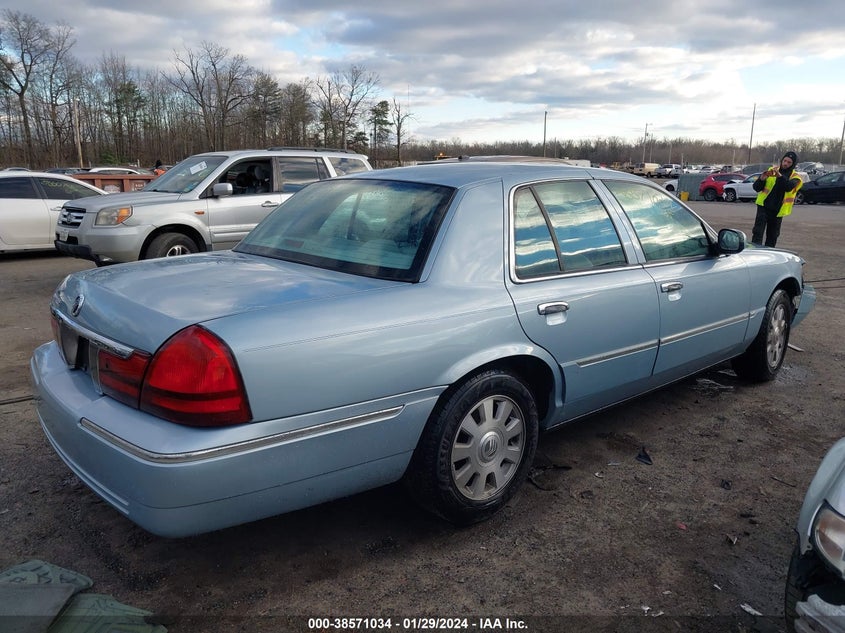 2003 Mercury Grand Marquis Ls Premium/Ls Ultimate VIN: 2MEFM75W83X677919 Lot: 38571034