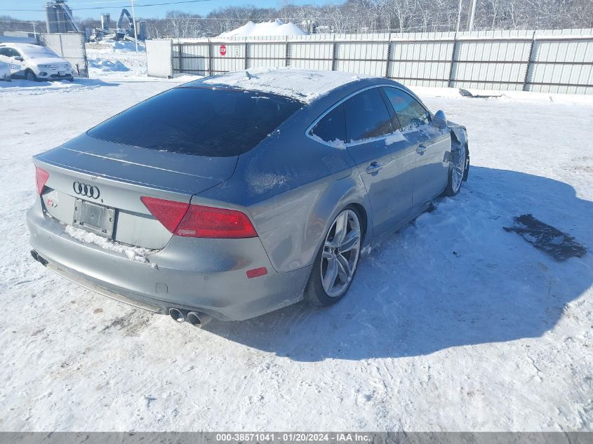 2013 Audi S7 4.0T Prestige VIN: WAU32AFC6DN042855 Lot: 38571041