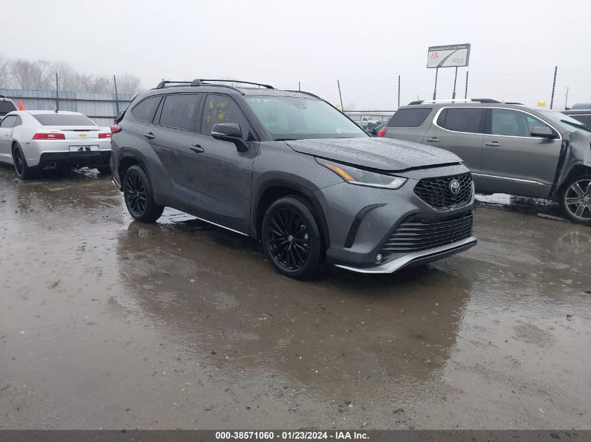 5TDKDRAH9PS019076 2023 Toyota Highlander Xse