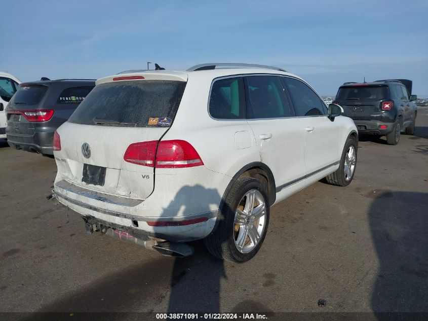 2015 Volkswagen Touareg V6 Executive VIN: WVGEF9BP3FD006309 Lot: 38571091