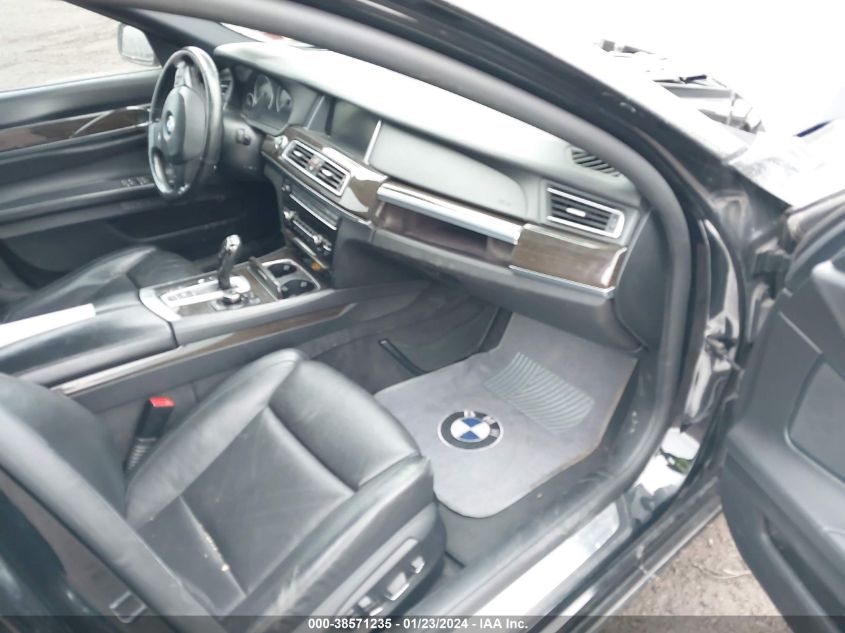 2013 BMW 750Li xDrive VIN: WBAYF8C56DD139911 Lot: 38571235