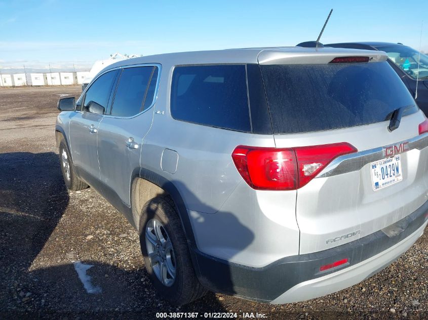 2019 GMC Acadia Sle-1 VIN: 1GKKNRLA1KZ254175 Lot: 38571367