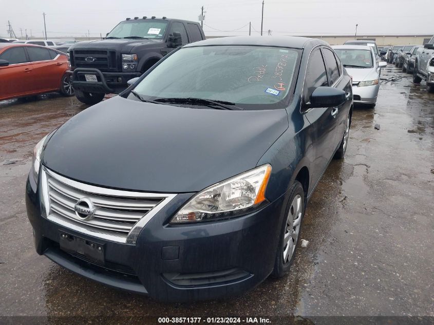 2014 Nissan Sentra Sv VIN: 3N1AB7AP6EY234632 Lot: 38571377