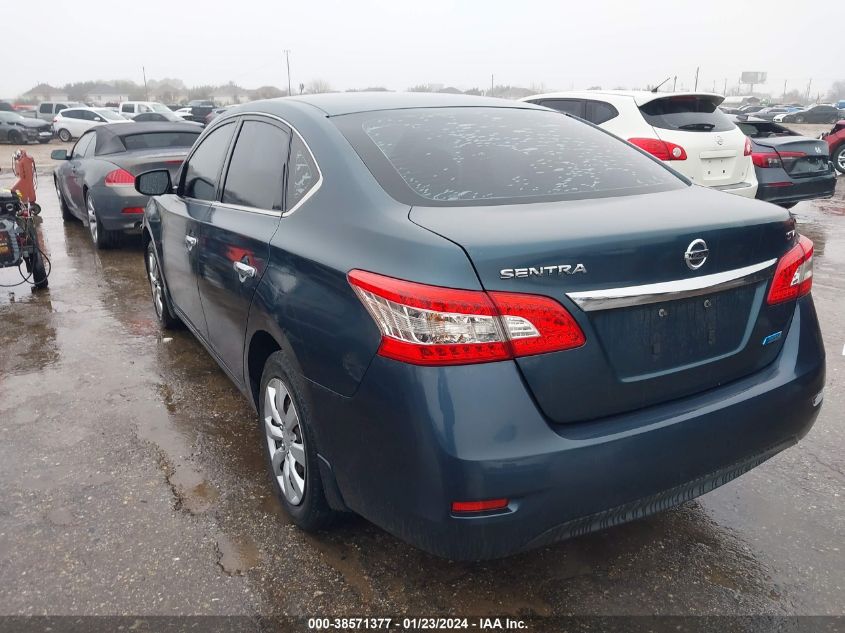 2014 Nissan Sentra Sv VIN: 3N1AB7AP6EY234632 Lot: 38571377