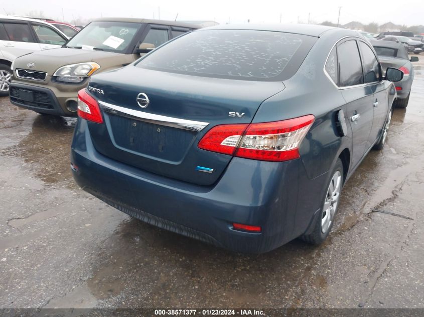 2014 Nissan Sentra Sv VIN: 3N1AB7AP6EY234632 Lot: 38571377