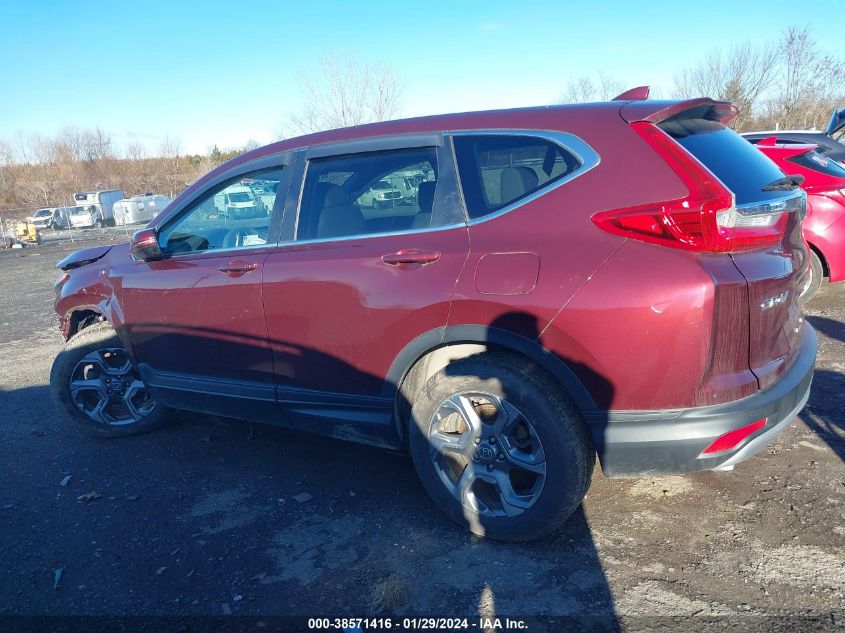 2018 Honda Cr-V Ex VIN: 2HKRW2H59JH660334 Lot: 38571416