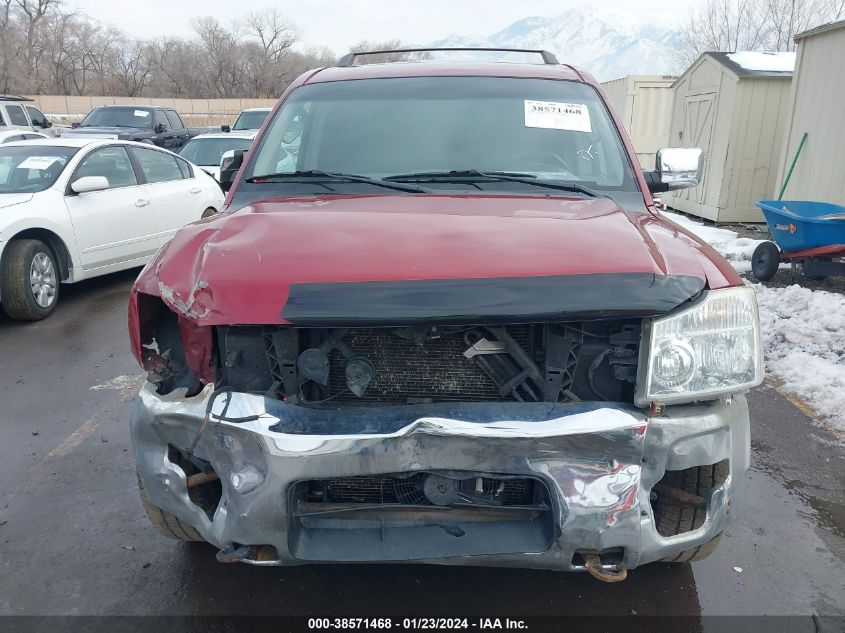 2005 Nissan Armada Se VIN: 5N1AA08B35N735021 Lot: 38571468