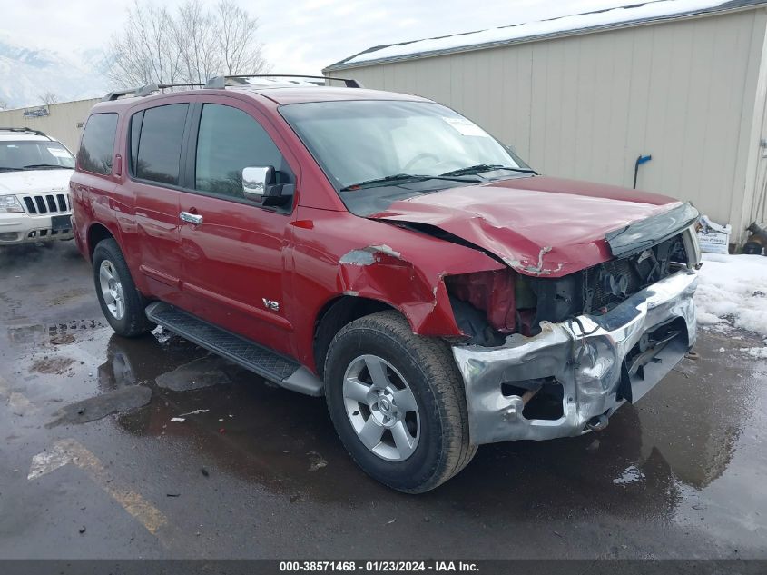 2005 Nissan Armada Se VIN: 5N1AA08B35N735021 Lot: 38571468