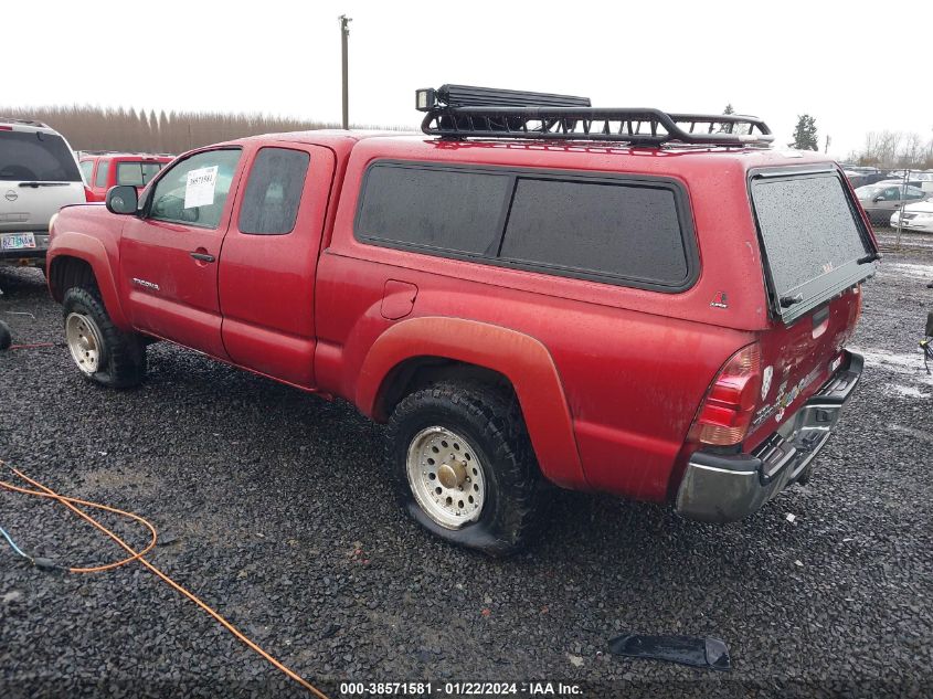 2005 Toyota Tacoma Base V6 VIN: 5TEUU42N85Z133845 Lot: 38571581