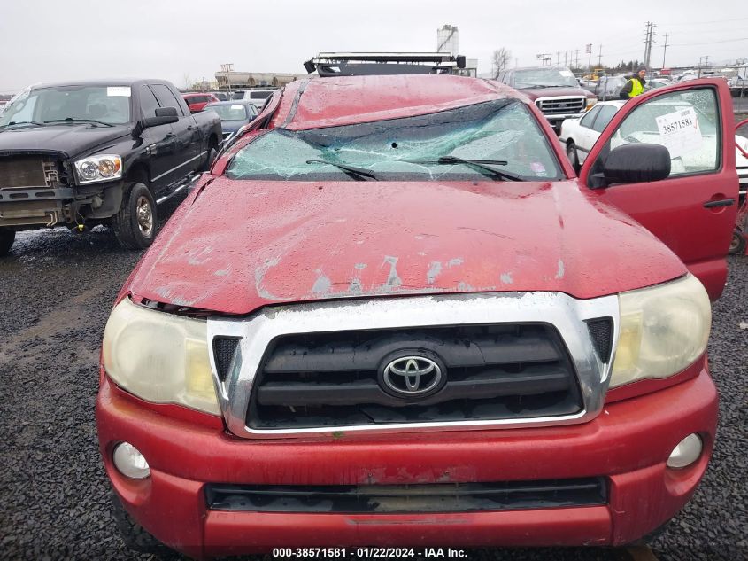 2005 Toyota Tacoma Base V6 VIN: 5TEUU42N85Z133845 Lot: 38571581