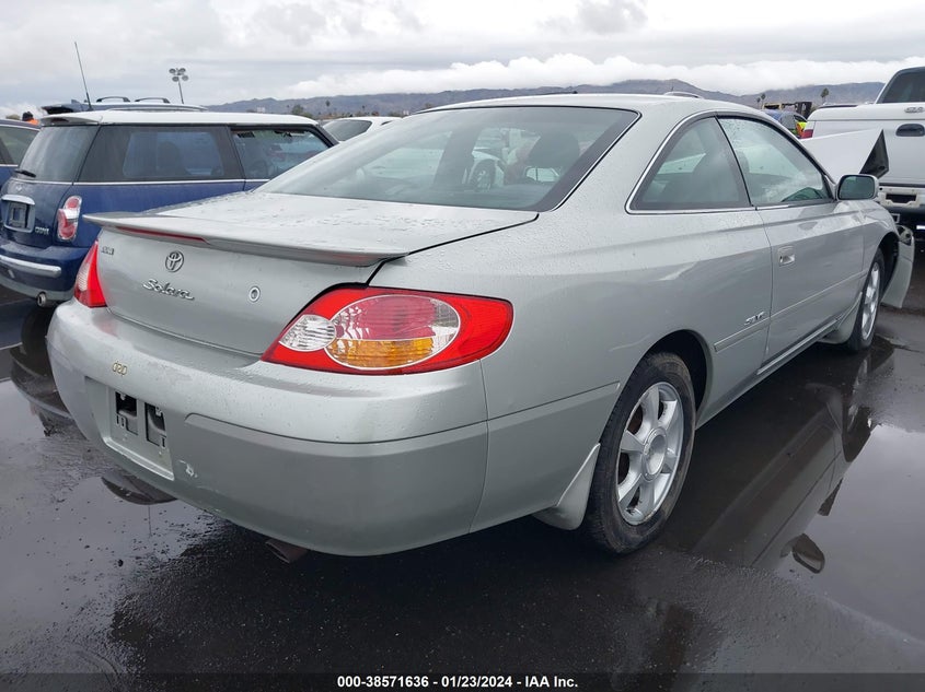 2002 Toyota Camry Solara Se VIN: 2T1CF22P52C597169 Lot: 38571636
