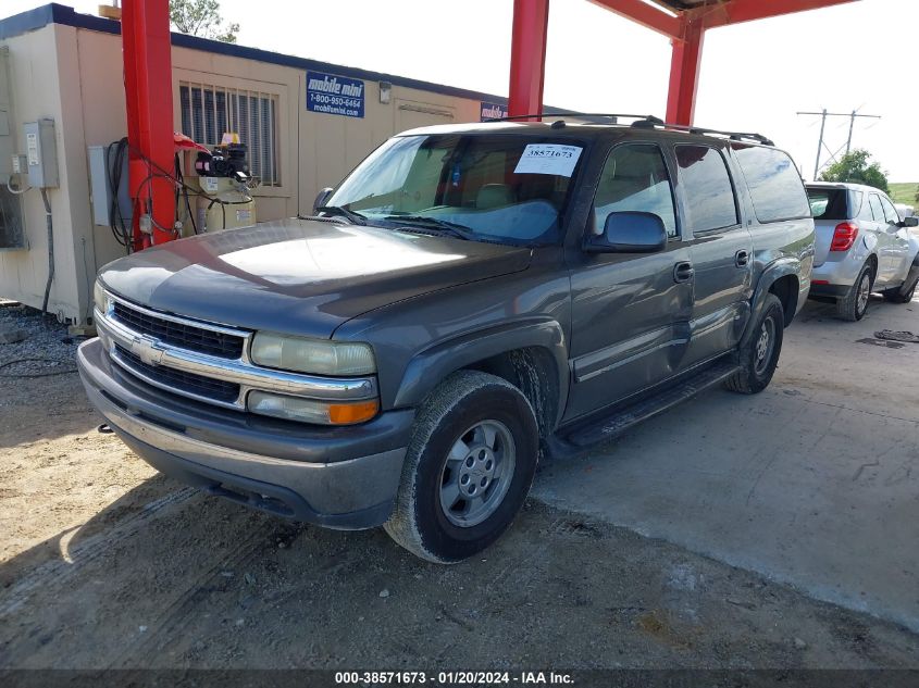 2002 Chevrolet Suburban Lt VIN: 3GNEC16ZX2G321669 Lot: 38571673