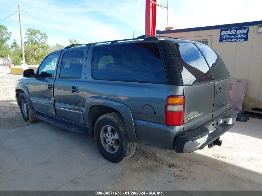 2002 Chevrolet Suburban Lt VIN: 3GNEC16ZX2G321669 Lot: 38571673