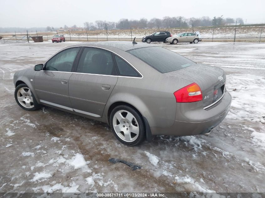 2003 Audi A6 4.2 VIN: WAUML64B63N038490 Lot: 38571711