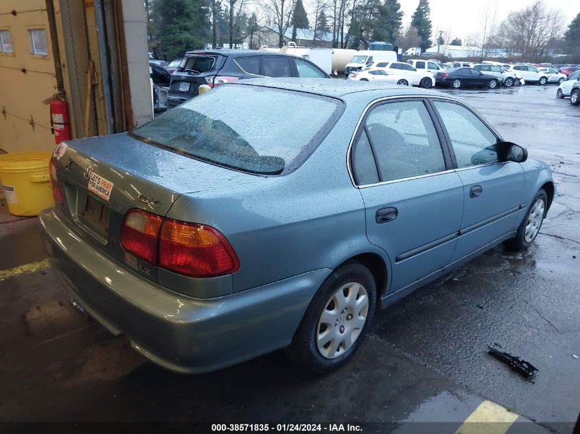 1HGEJ6672XL002207 1999 Honda Civic Lx