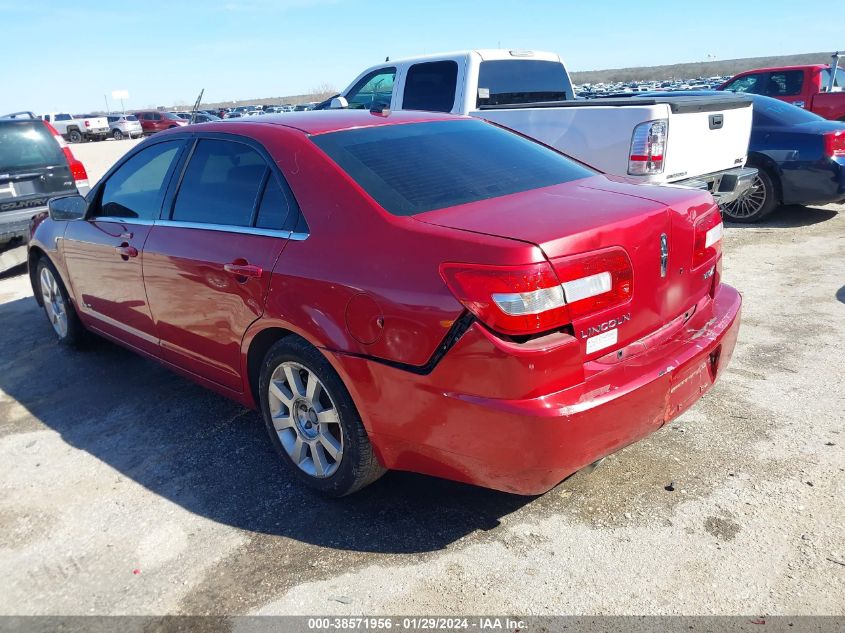 2007 Lincoln Mkz VIN: 3LNHM26T17R636002 Lot: 38571956