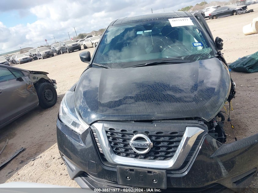 VIN 3N1CP5BV6LL580511 2020 NISSAN KICKS S XTRONIC CVT