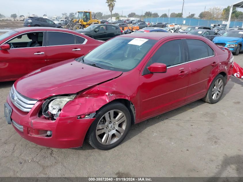 2008 Ford Fusion Sel VIN: 3FAHP08168R183627 Lot: 38572040