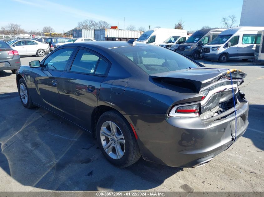 2023 Dodge Charger Sxt VIN: 2C3CDXBG7PH530285 Lot: 38572059