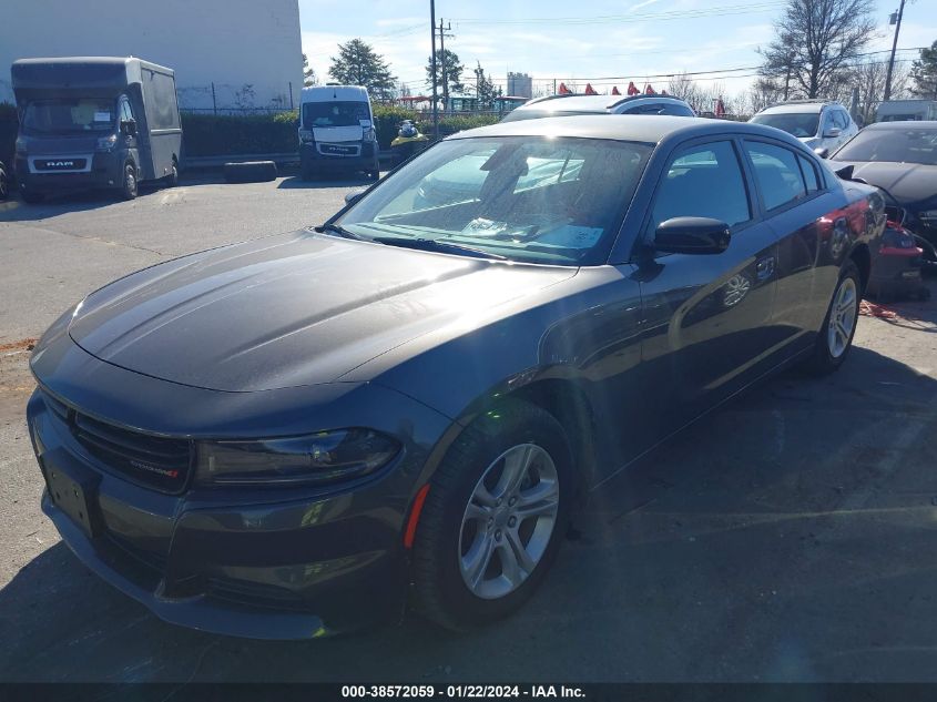 2023 Dodge Charger Sxt VIN: 2C3CDXBG7PH530285 Lot: 38572059