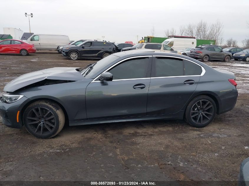 2021 BMW 330I xDrive VIN: 3MW5R7J08M8C07778 Lot: 38572093