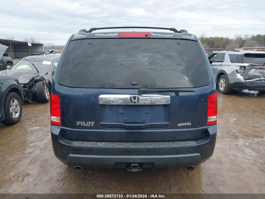 2010 Honda Pilot Ex-L VIN: 5FNYF4H68AB006858 Lot: 38572133