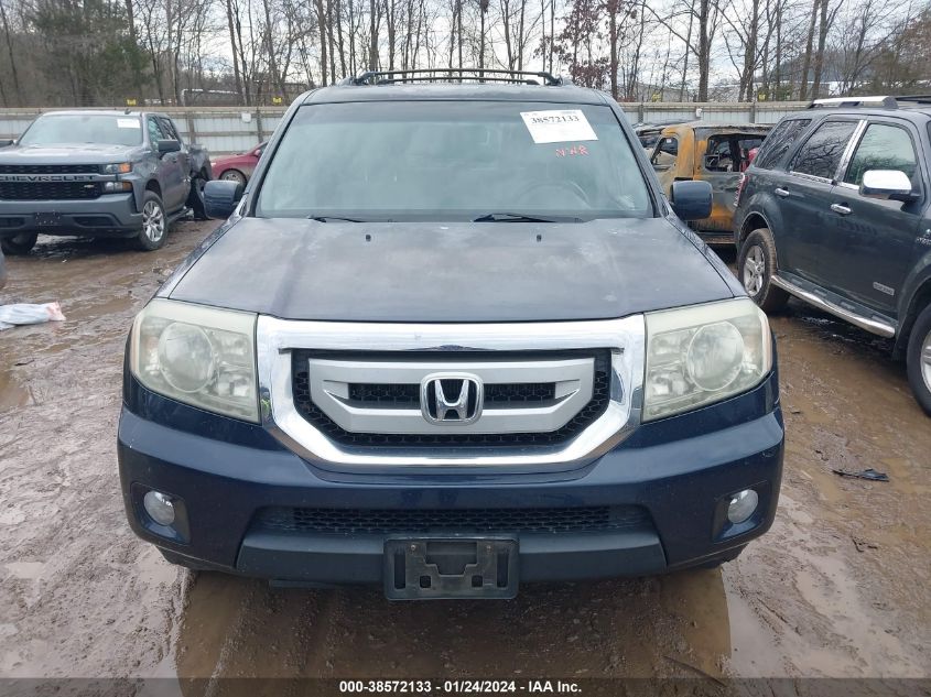 2010 Honda Pilot Ex-L VIN: 5FNYF4H68AB006858 Lot: 38572133