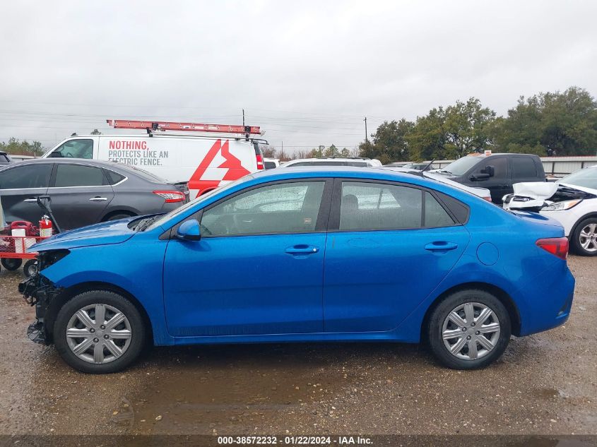 2021 Kia Rio S VIN: 3KPA24AD7ME366218 Lot: 38572232