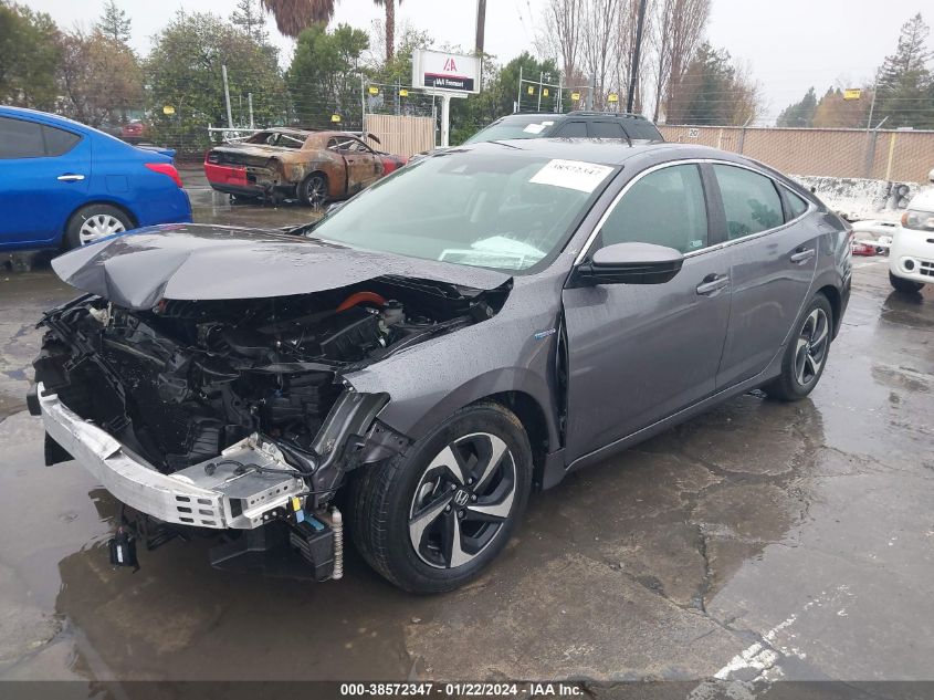 2022 Honda Insight Ex VIN: 19XZE4F56NE012414 Lot: 38572347