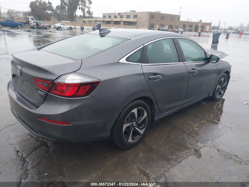 2022 Honda Insight Ex VIN: 19XZE4F56NE012414 Lot: 38572347