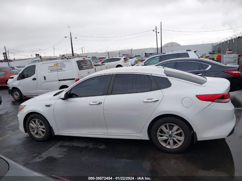 2016 Kia Optima Lx VIN: 5XXGT4L32GG055951 Lot: 38572454