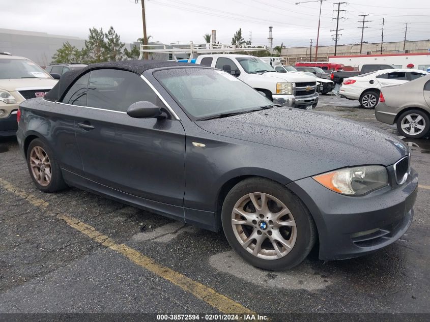 BMW 1 SERIES 2008. Lot# 38572594. VIN WBAUL73568VE89995. Photo 1