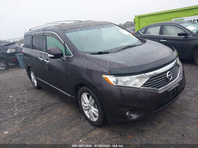 2011 Nissan Quest Sl VIN: JN8AE2KP7B9002522 Lot: 38572600