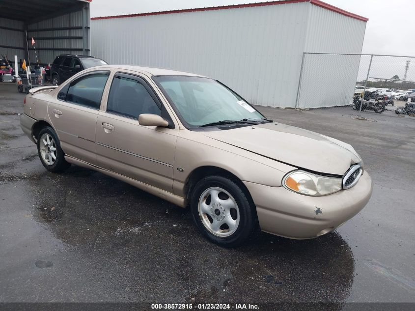 1999 Ford Contour Se VIN: 3FAFP66L0XM106293 Lot: 38572915