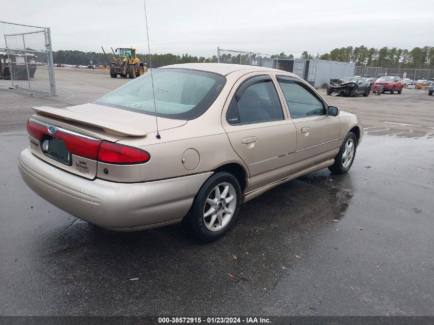 1999 Ford Contour Se VIN: 3FAFP66L0XM106293 Lot: 38572915