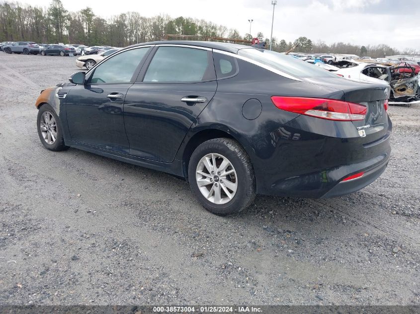 2017 Kia Optima Lx VIN: 5XXGT4L30HG123844 Lot: 38573004