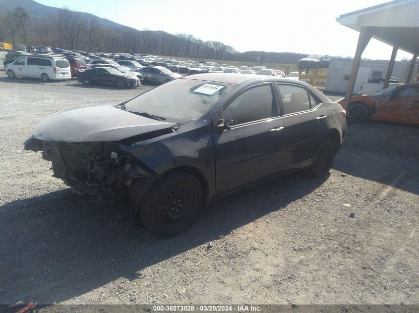 2016 Toyota Corolla Le VIN: 2T1BURHE5GC598569 Lot: 39502316