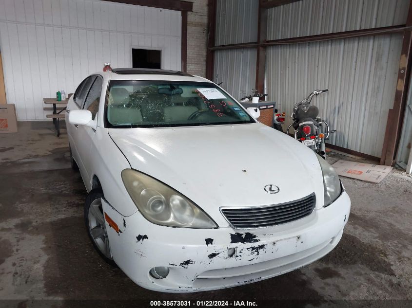 2005 Lexus Es 330 VIN: JTHBA30G655076836 Lot: 38573031