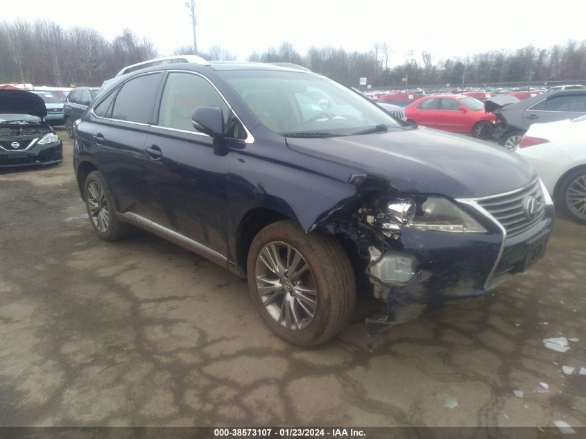 2013 Lexus Rx 450H VIN: JTJBC1BA8D2438722 Lot: 38573107