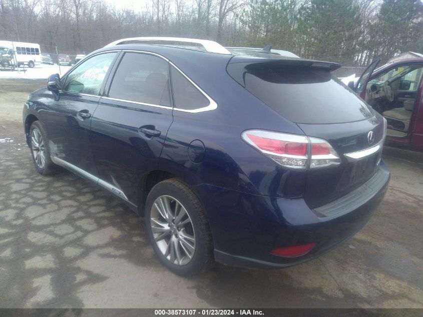 JTJBC1BA8D2438722 2013 Lexus Rx 450H