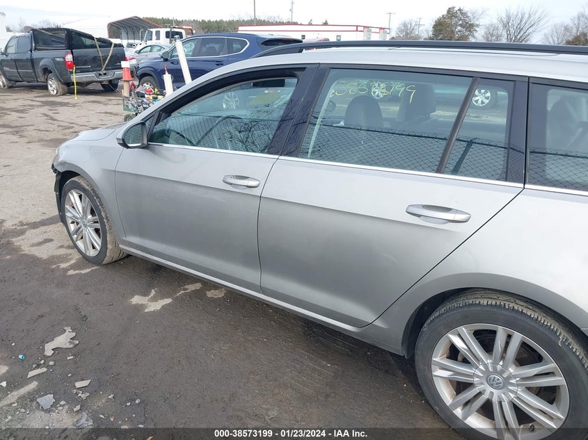 2016 VOLKSWAGEN GOLF SPORTWAGEN TSI LIMITED EDITION - 3VWC17AU6GM523337